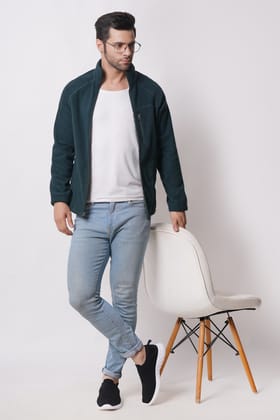 Windbuster Fleece Jacket/ Bottle Green