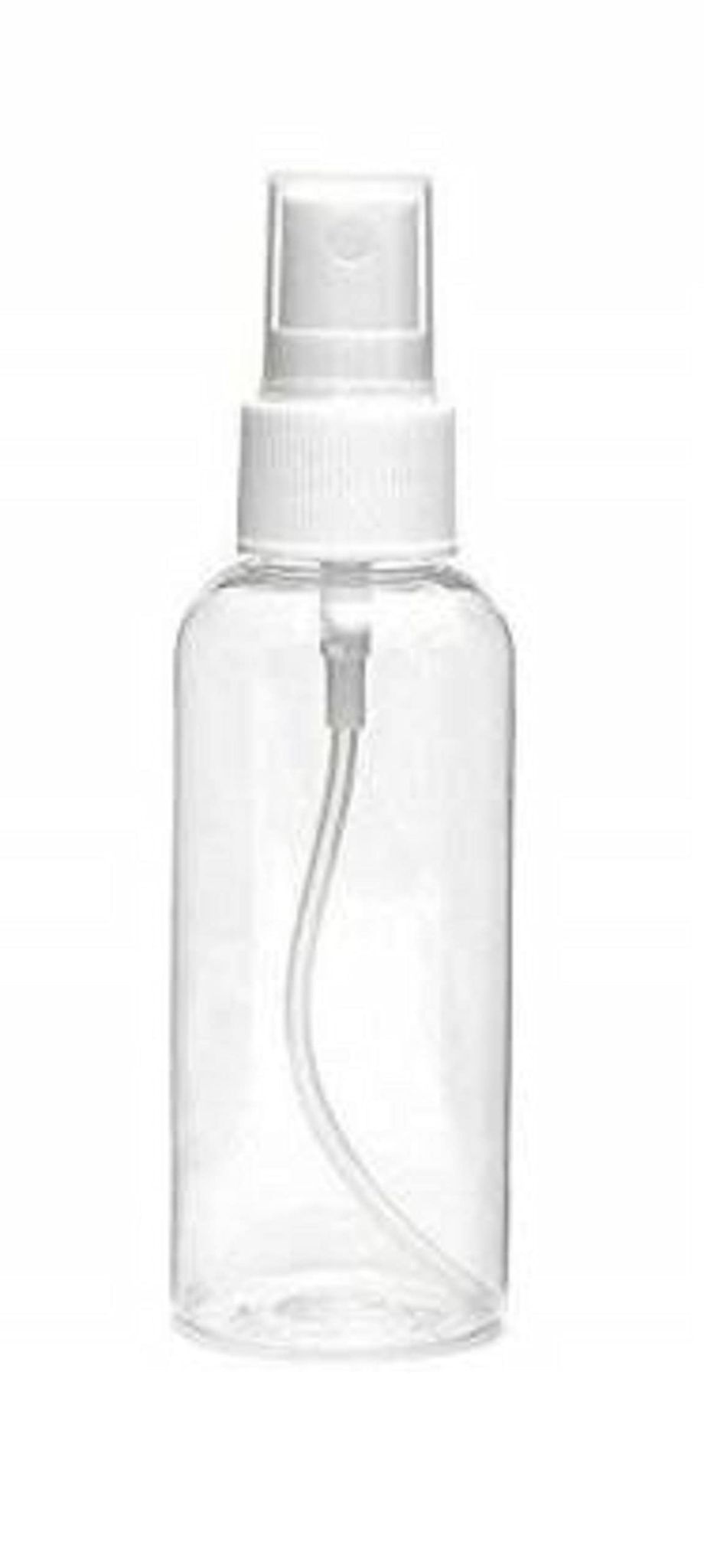 Elecsera sanitizer Spray Pump Compression Pressure Water Bottle 100 ml Spray Bottle (Pack of 1, White, Plastic)