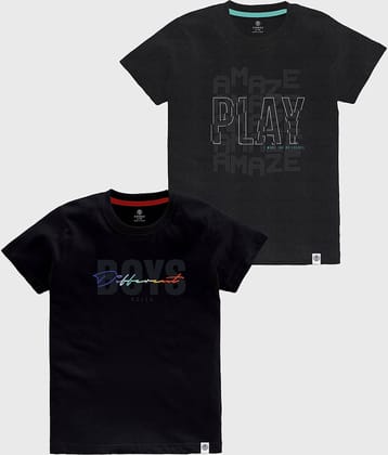 CODEZ Pack of 1 Boys Cotton T-Shirt ( Multicolor )