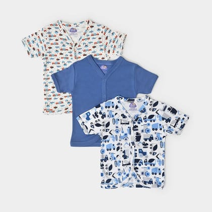 Buddy Kids Half Sleeve Tee- Pack of 3-6-9 M / Multicolor