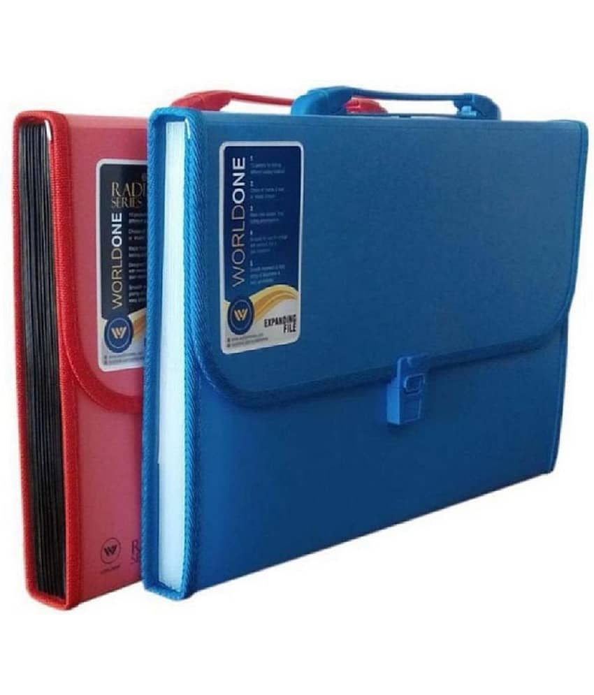banistrokes Multicolor File Folder ( Pack of 2 )