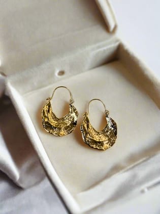 Chandbali Hoop Earrings