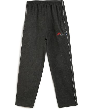 Muffy Pack of 1 Boys Cotton Trackpant ( Gray )