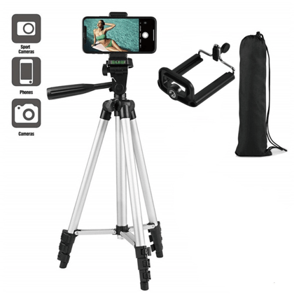 3110 Tripod Stand by Buzz Street™-Silver