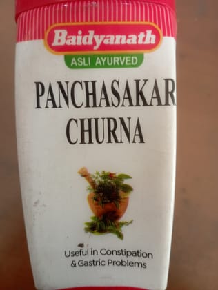Baidyanath panchasakar churna useful in constiparion & gastric problems