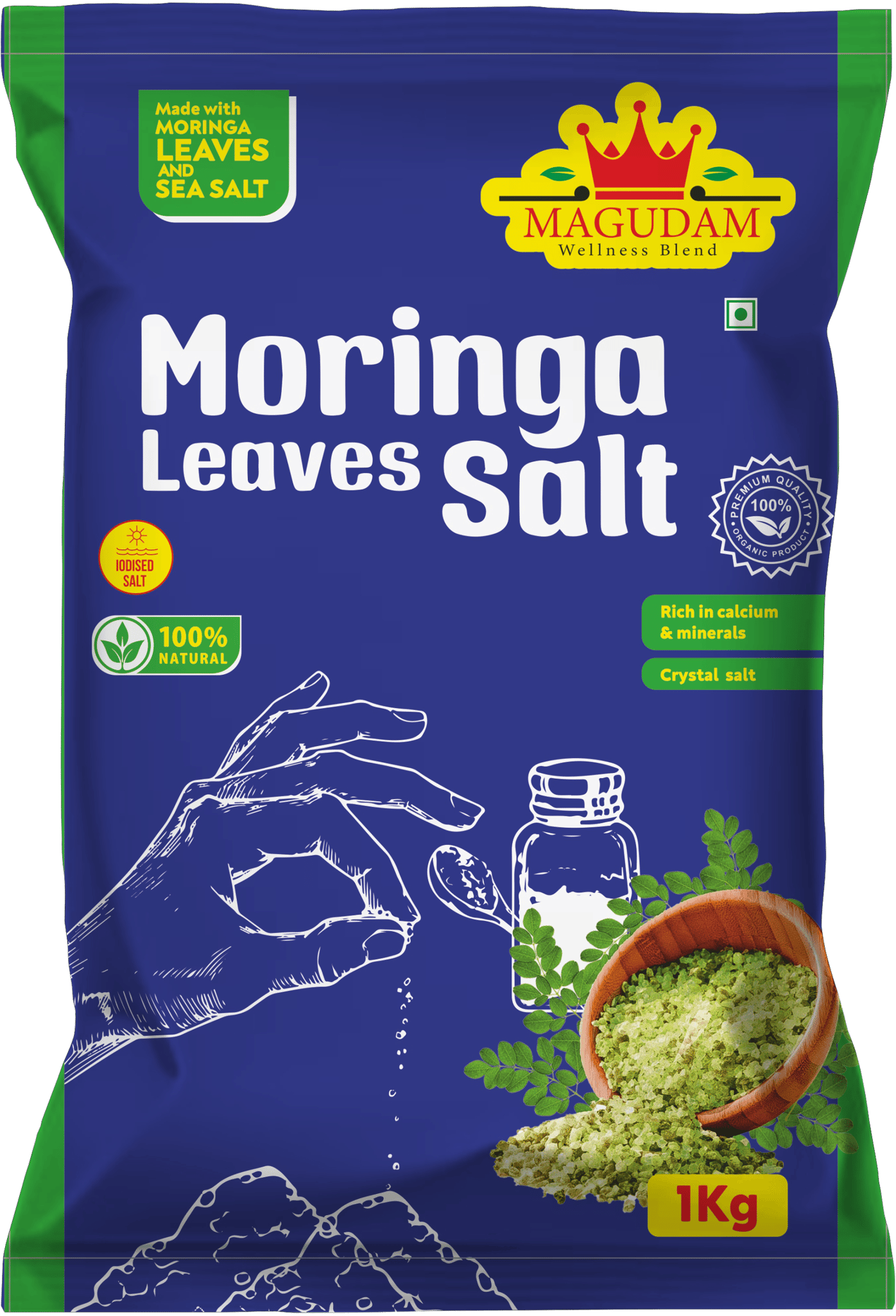 Moringa Leaves Salt  1 KG