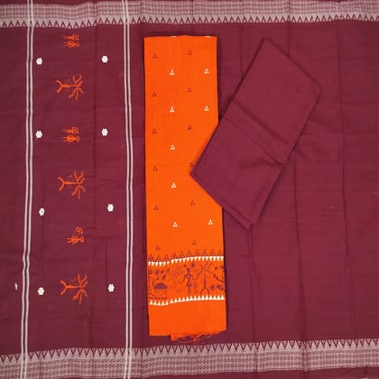 Bomkai Cotton Dress material Bomkai Cotton Dress material