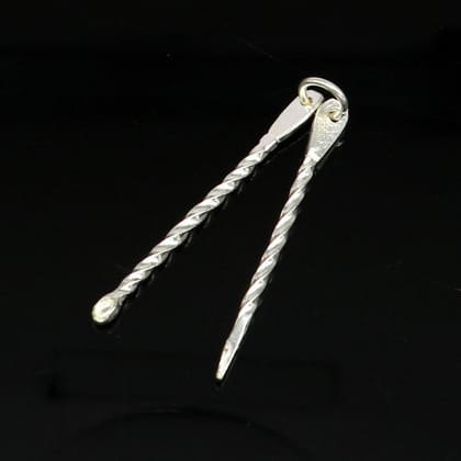 Solid silver toothpick and ear cleaner, Silver is Anti-Microbial, Anti-Allergic, Anti-Septic Silver is the best metal for personal safety