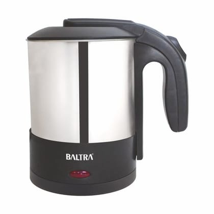 BALTRA Dazzle Electric Cordless Kettle 1100W 1L Capacity Cordless Jug | Stainless Steel Body, Automatic Power Off, Concealed Heating Element, Boil Dry Protection, Travel-Friendly, 2 Year Warranty