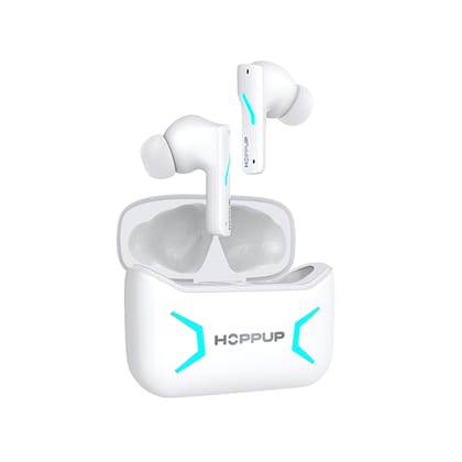 HOPPUP Predator Xo1 Gaming Earbuds with 50H Playtime,13MM Drivers,40MS Low Latency,ENC Bluetooth Headset