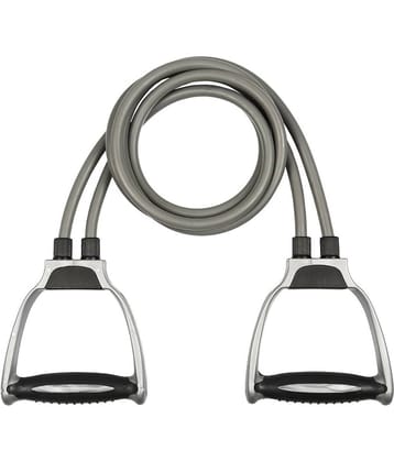 SIGNATRON  Exercise Band, Stretch Resistance Band, Equipment Tube Cords With Foam Handle For Workout