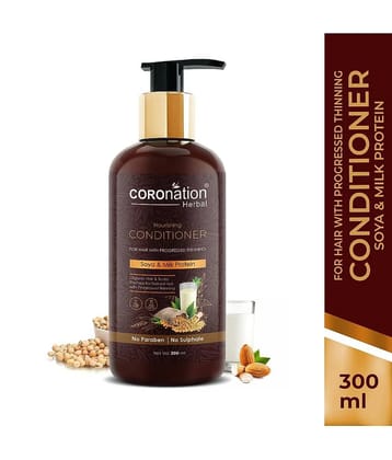 coronation herbal  Soya & Milk Protein Conditioner -  Deep Conditioner 300 mL