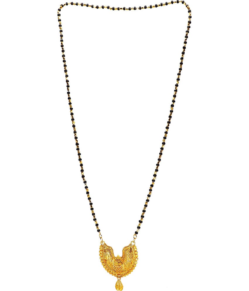 Shankhraj Mall Gold Plated Letest & Designer Mangalsutra For Women-100219