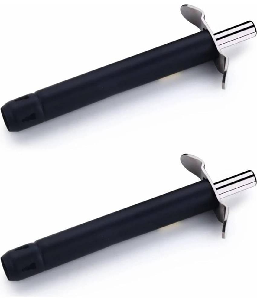 MAGICSPOON Black Stainless Steel Kitchen Gas Stove Lighter ( Pack of 2 )