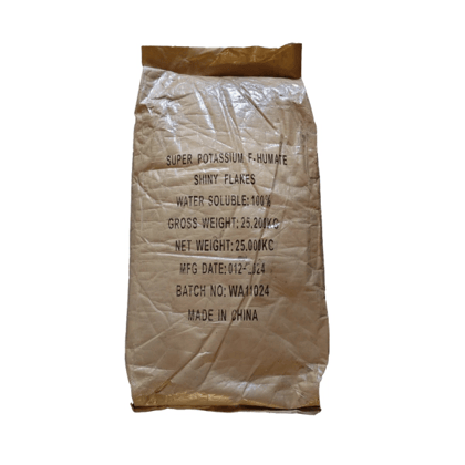 Agribegri Humic Acid 98% (Super Potassium Humate) Loose Bag Packing 25kg Pack of 20 - 540000 gm