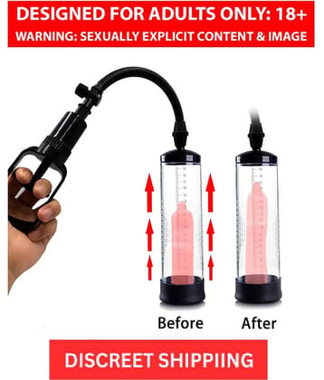 Penis Vacuum Manual power Pump Male Enhancement Enlarger Pump for Men - IMPORTED