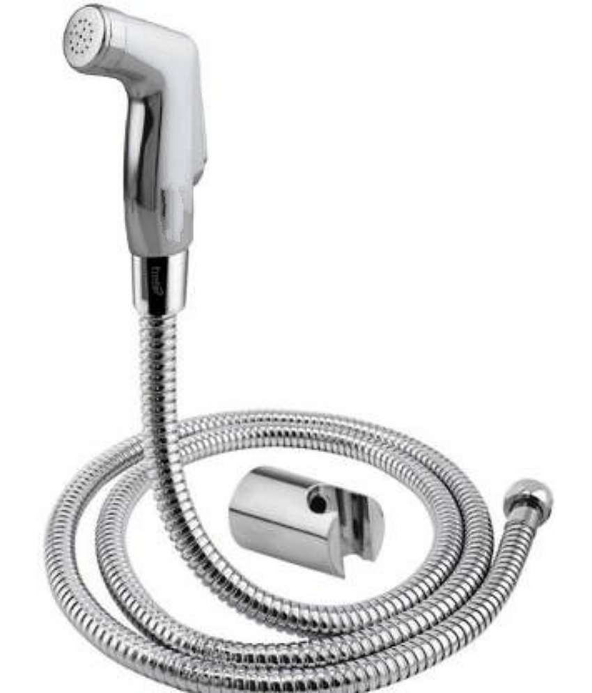 BATHONIX ABS Hindware Health Faucet with 1m HosePipe & Hook Plastic(ABS) Health Faucet (Water Sprayer)