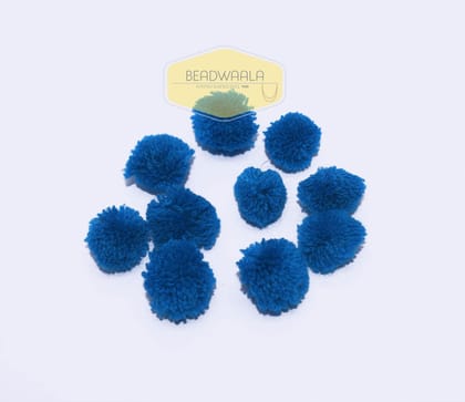 Pompom  Soft Pom Pom Balls Toys Craft Wedding Home Decoration use for jewelry making, JBPB-001 (Per Packet of 25 Pcs)