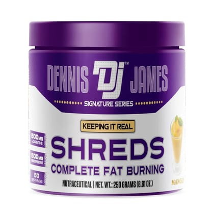 Dennis James Signature Series Shreds Complete Fat Burning-50 Servings / Mango