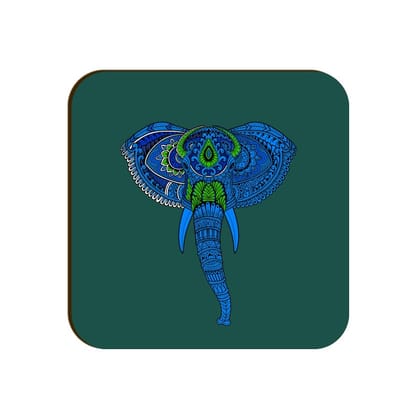 Elephantastic Square Coaster