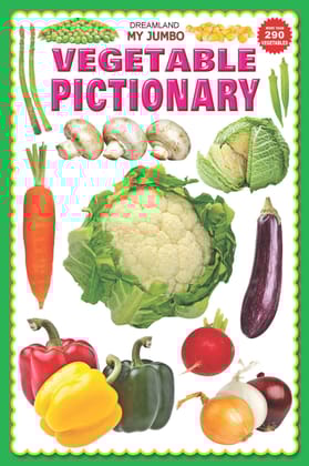 My Jumbo Vegetable Picture [Paperback] Dreamland Publications