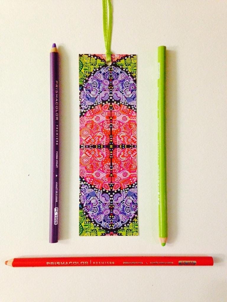 Vibgyorise Bookmarks - 'Purp-ink' - Stationery | Buy online on ZillyBuy