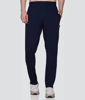 Zeffit Navy Cotton Blend Men's Sports Trackpants ( Pack of 1 )