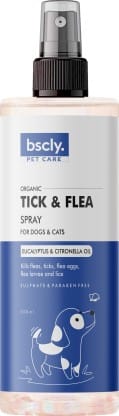 Bscly Tick & Flea Spray, 200 ml