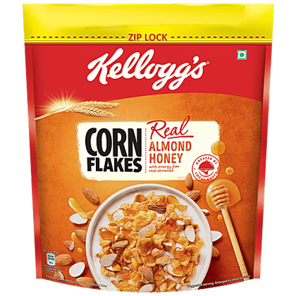 Kelloggs Corn Flakes With Real Almond & Honey, 1 Kg