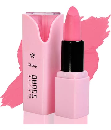 Adbeni Pink Matte Long Lasting Liquid Lipstick ( Pack of 1 )