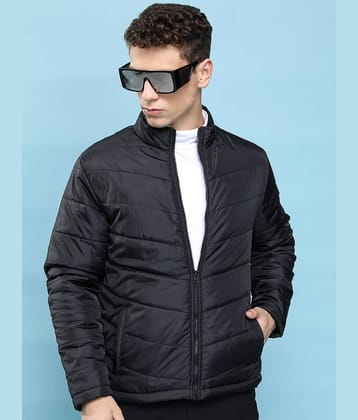 Highlander Polyester Men's Casual Jacket - Black ( Pack of 1 )