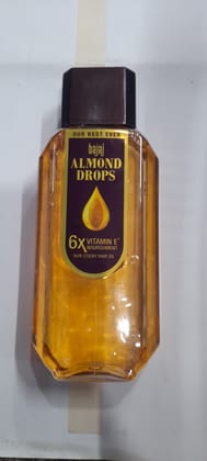 Bajaj almond drops vitamin e non sticky hair oil
