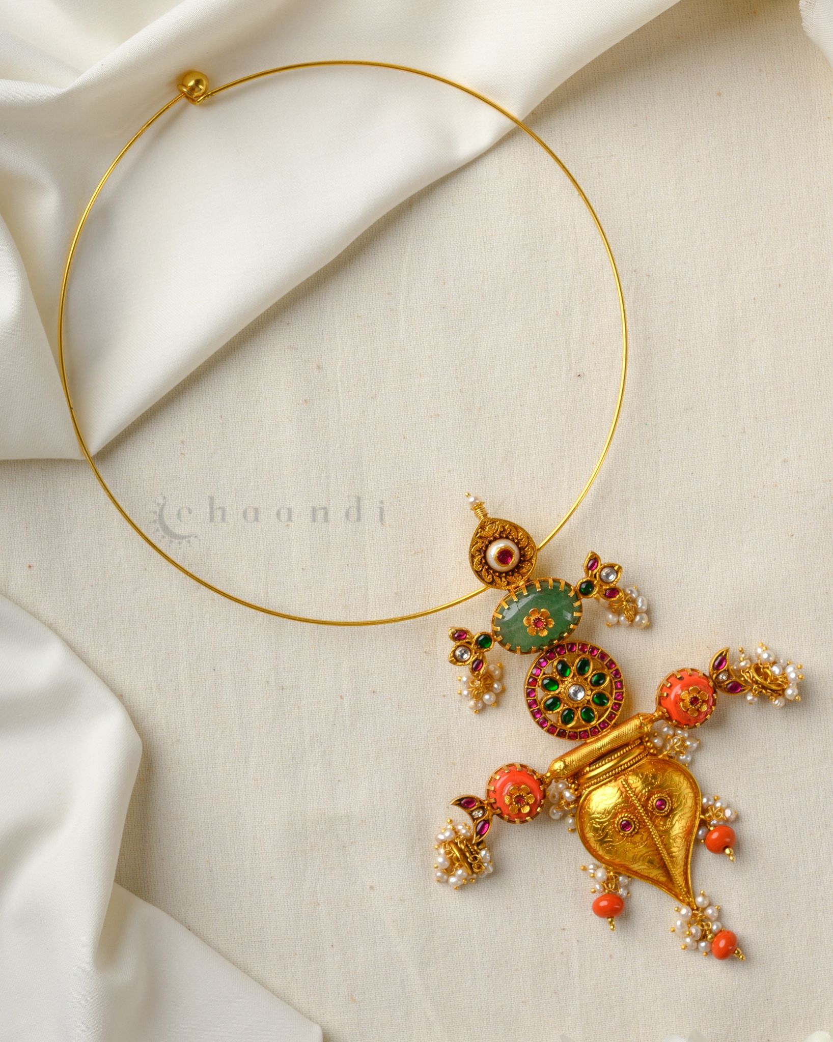 Gold Polish Silver Hasli CHN1709