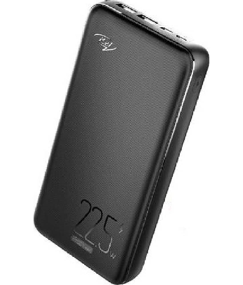 Itel Power Go Star 200 PB-20000 mah  (22.5 W) Fast Charging  Lithium_Polymer with Torch and Free Micro USB Cable (Black) Compatible with Mobile/Tablets