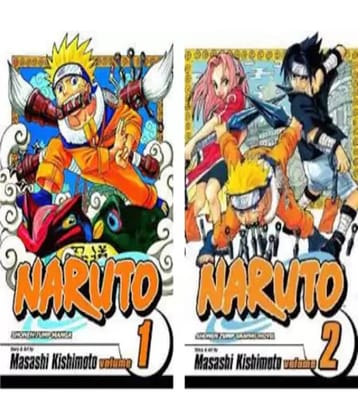 Naruto, Vol. 1 + Naruto, Vol. 2 (English, Paperback, Masashi Kishimoto)