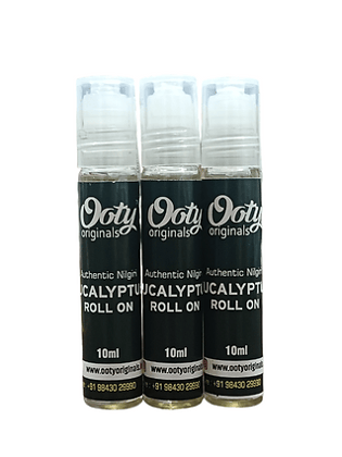 Eucalyptus Roll-on/Nilgiri oil Roll-on - Combo Pack