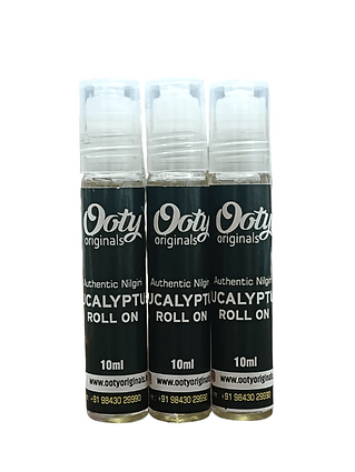 Eucalyptus Roll-on/Nilgiri oil Roll-on - Combo Pack