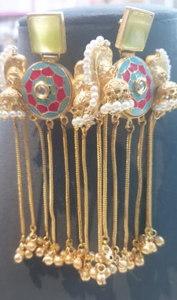 Handcrafted earring in Kashmiri style