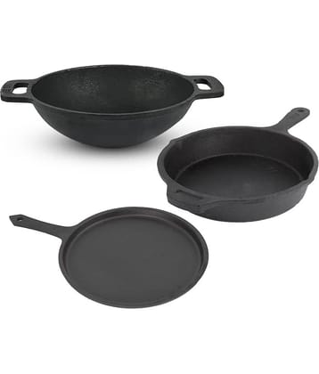 The Indus Valley - Black Cast Iron ( Set of 1 )