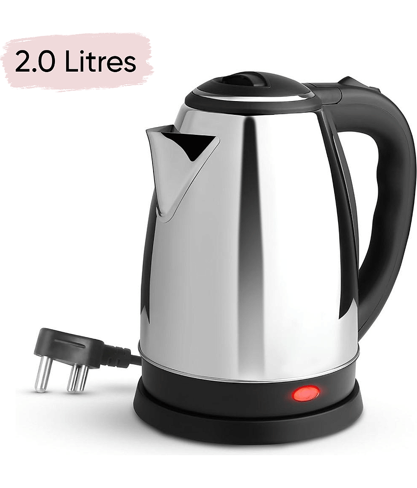 Tapixaa Silver 2 litres Stainless Steel Multifunctional Kettle