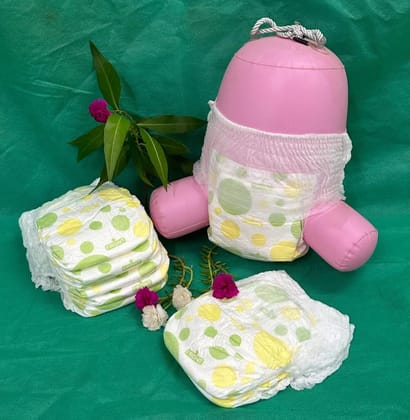 Imported A-grade Super Baby Diaper - (50 pcs ) (SIZE- XL)