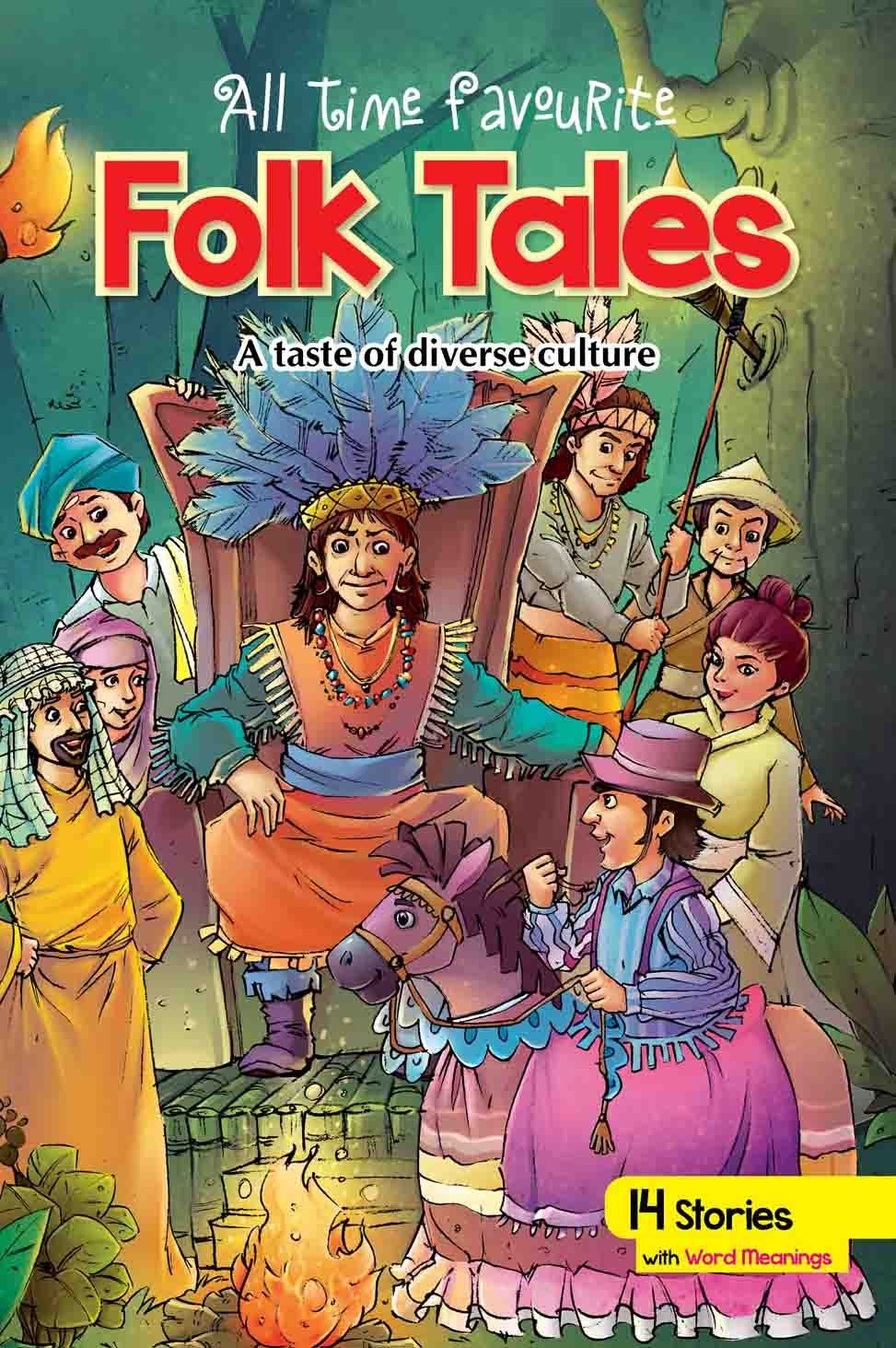 Folk Tales | Illustrated Story Book | Traditional Stories Collection | Hardbound [Hardcover] [Apr 24, 2025] LS Editorial Team