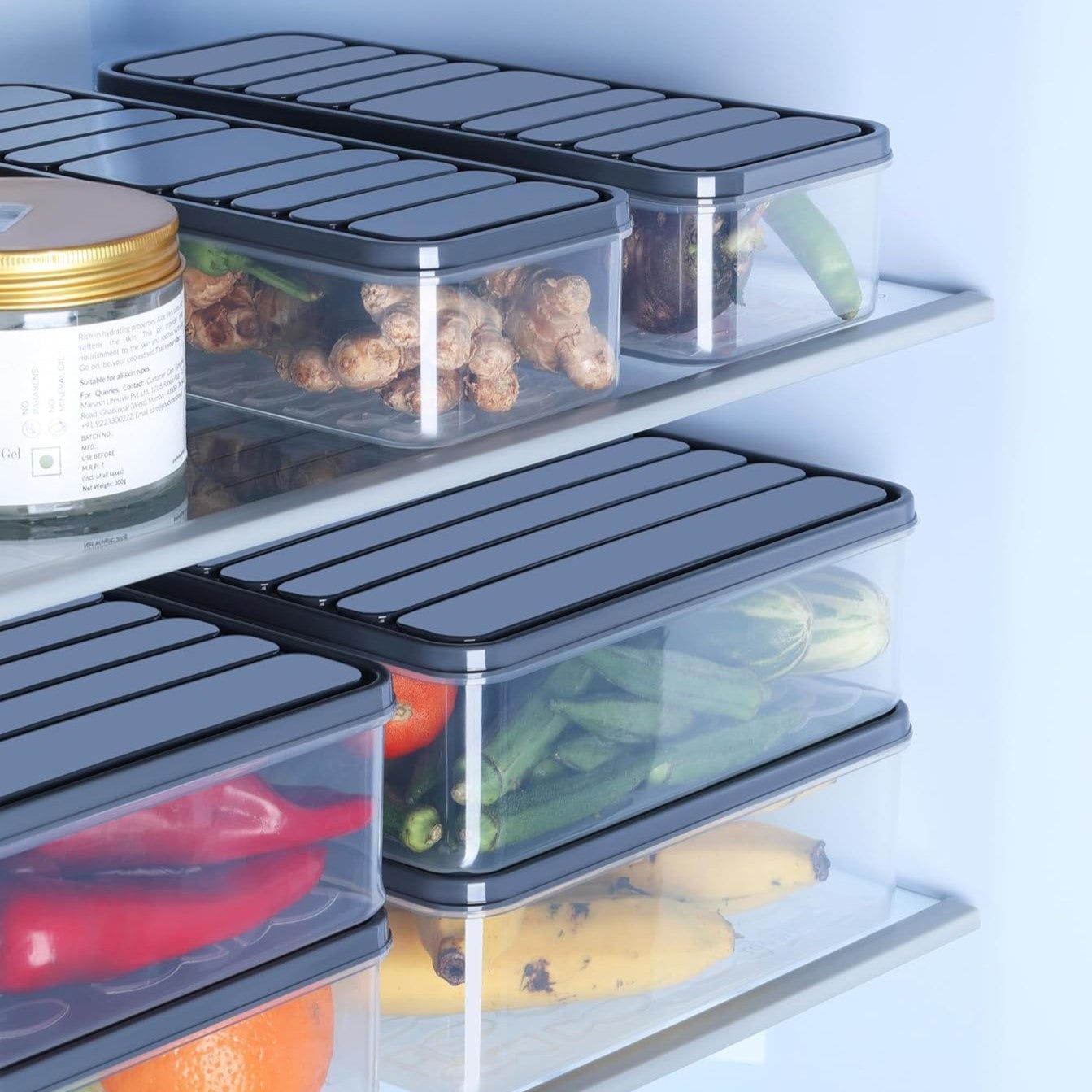 Ultimate Fridge Storage Boxes-Set of 6