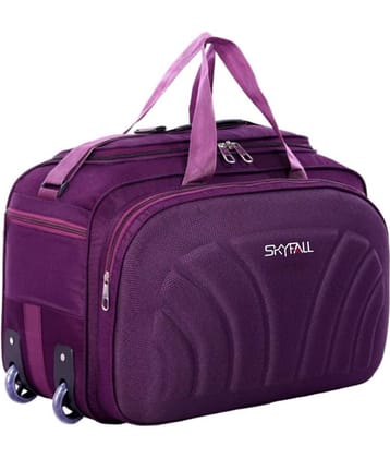 SKYFALL - Blue Nylon Duffle Trolley