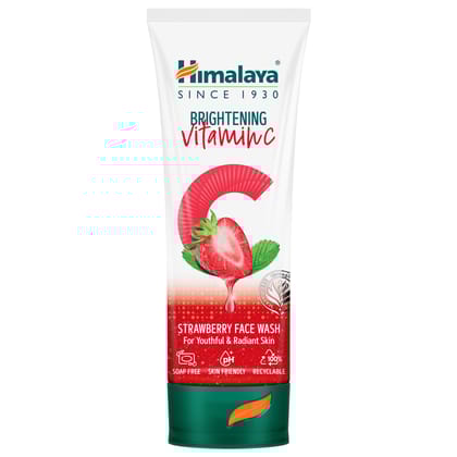 Himalaya Brightening Vitamin C Strawberry Face Wash 100 ml