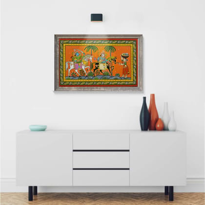 Patta Painting of Kanchi Abhijan (Copy) Patta Painting of Kanchi Abhijan (Copy)