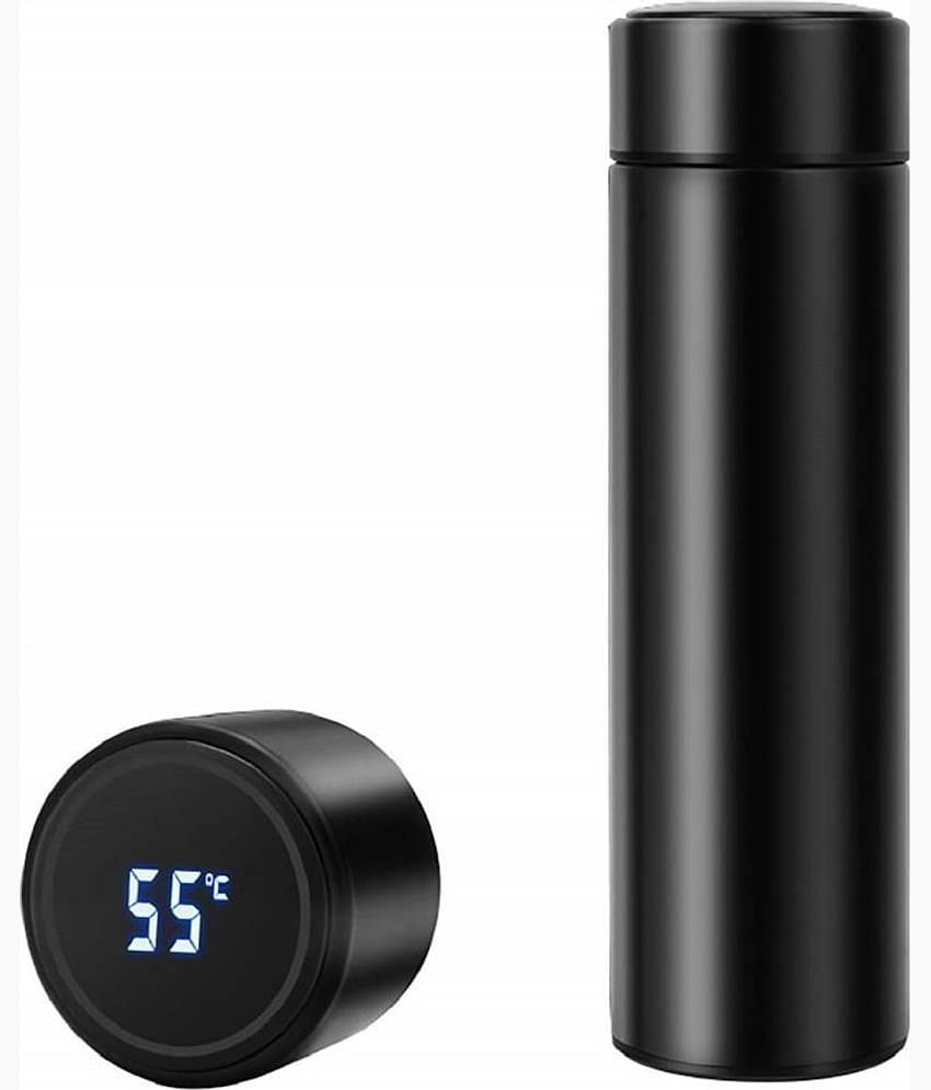 S R EXCLUSIVE Black 500 mL Plastic Water Bottle set of 1