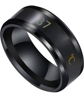 FASHION FRILL - Black Rings ( Pack of 1 )