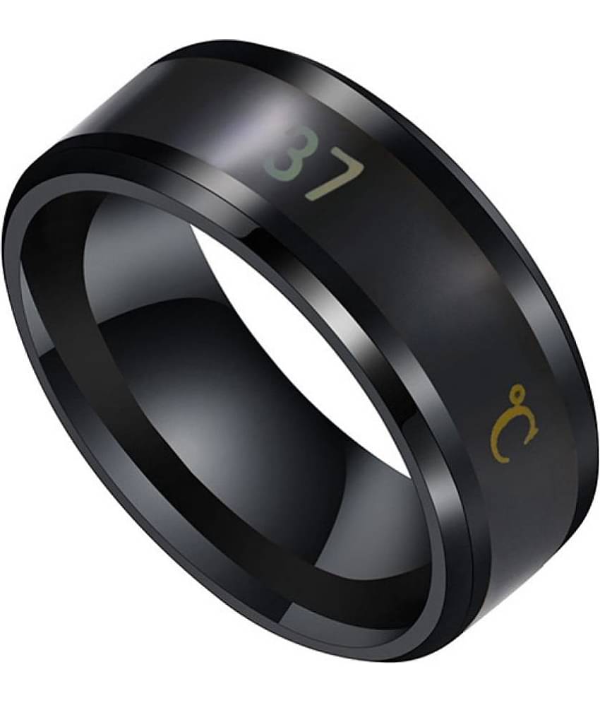 FASHION FRILL - Black Rings ( Pack of 1 )