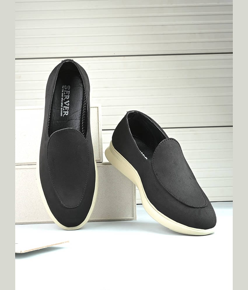 server Black Men's Slip on